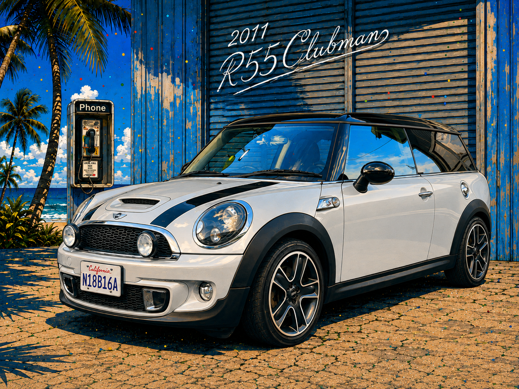 MINI CLUBMAN R55 (FRONT VIEW)